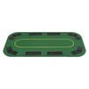 vidaXL Skladacia podložka na poker pre 8 hr&aacute;čov, obdĺžnik, zelen&aacute;