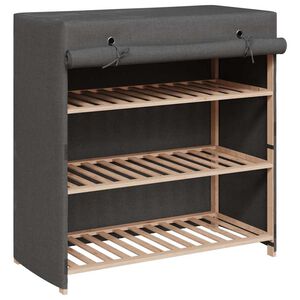 vidaXL Reg&aacute;l na top&aacute;nky s krytom, siv&yacute; 79x40x80 cm, l&aacute;tka