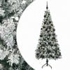 vidaXL Umel&yacute; vianočn&yacute; stromček s vianočn&yacute;mi guľami 120 cm 150 LED