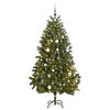 vidaXL Umel&yacute; v&yacute;klopn&yacute; vianočn&yacute; stromček 300 LED a sada g&uacute;ľ 270 cm