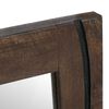 vidaXL Kúpeľňové zrkadlo Nástenný so zrkadlom Hnedá 70 x 50 x 2,5 cm