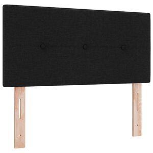 vidaXL LED hlavov&aacute; doska so svetlami LED di&oacute;dy Čierna 80 cm Polyester