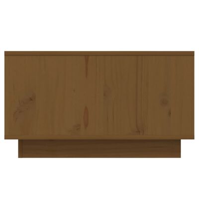 vidaXL Konferenčný stolík medovo-hnedý 55x56x32 cm borovicový masív