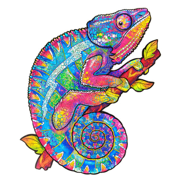UNIDRAGON 202-dielna skladačka Iridescent Chameleon stredn&aacute; 26x33 cm