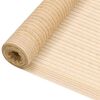 vidaXL Tieniaca sieť b&eacute;žov&aacute; 1x25 m HDPE 75 g/m&sup2;