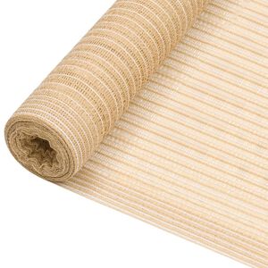 vidaXL Tieniaca sieť b&eacute;žov&aacute; 1x25 m HDPE 75 g/m&sup2;