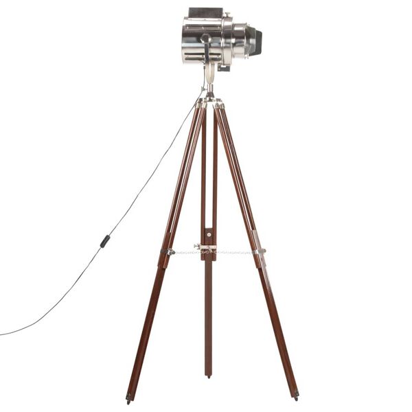 vidaXL Lampa na stat&iacute;ve, mangov&yacute; mas&iacute;v 180 cm