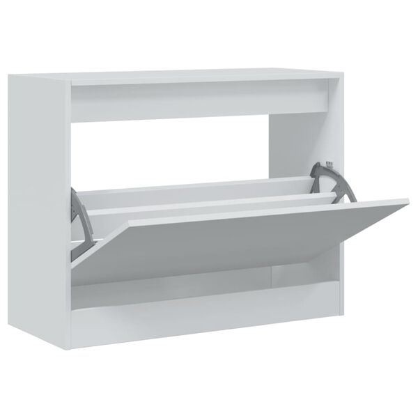 vidaXL Botn&iacute;k biely 80x34x63 cm spracovan&eacute; drevo