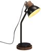 vidaXL Stolov&aacute; lampa 25 W čierna 17x17x60 cm E27