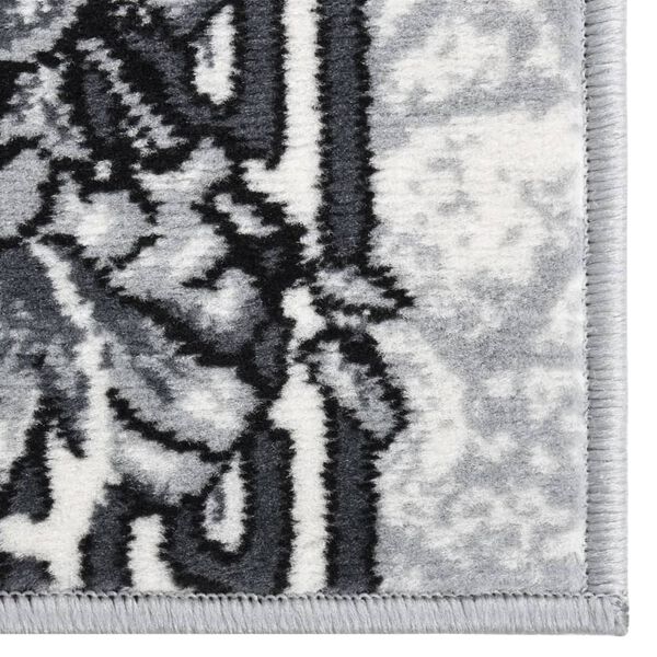 vidaXL Koberec beh&uacute;ň BCF siv&yacute; 80x450 cm