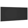 vidaXL Čelo postele čierne 200x1,5x80 cm spracovan&eacute; drevo