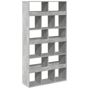 vidaXL Deliaca stena bet&oacute;nov&aacute; siv&aacute; 100x33x187,5 cm kompozitn&eacute; drevo
