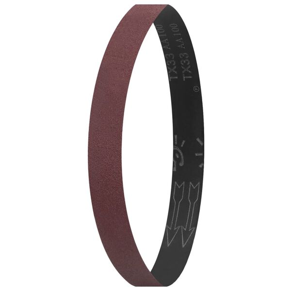 vidaXL Br&uacute;sne p&aacute;sy 10 ks P100 40x760 mm