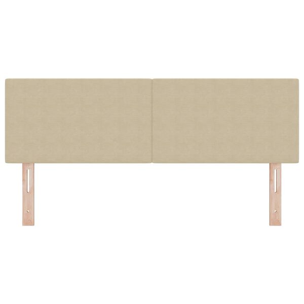 vidaXL Zadn&eacute; čelo s čelnou doskou Svetlozelen&aacute; &scaron;ed&aacute; 144 cm Umel&aacute; koža