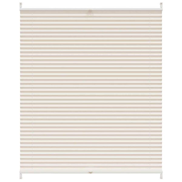 Skladaná žalúzia, 110x100cm, krémová