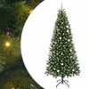 vidaXL Umel&yacute; vianočn&yacute; stromček Zelen&aacute; 240 cm PE a PVC