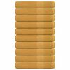 vidaXL Uter&aacute;ky FROGN 10 ks zlat&eacute; 100x200 cm 360 g/m&sup2;
