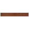 vidaXL Parapetn&eacute; dosky Hned&eacute; drevo 100 x 15 x 4,5 cm PVC