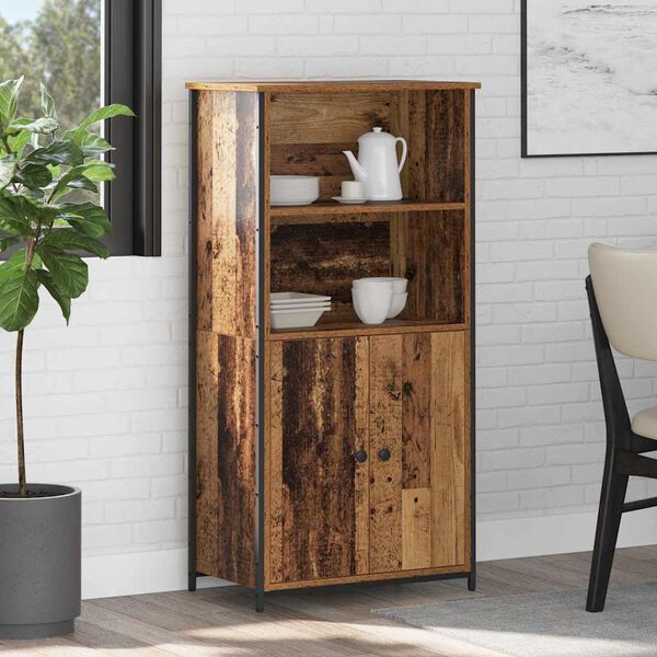 vidaXL Highboard Star&eacute; drevo 62 x 36 x 121,5 cm Kompozitn&eacute; drevo