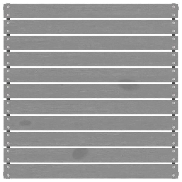 vidaXL Záhradná podnožka sivá masívna borovica