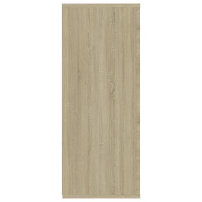 vidaXL Komoda, dub sonoma 105x30x75 cm, kompozitné drevo