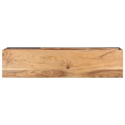 vidaXL TV skrinka 130x30x45 cm masívne akáciové drevo