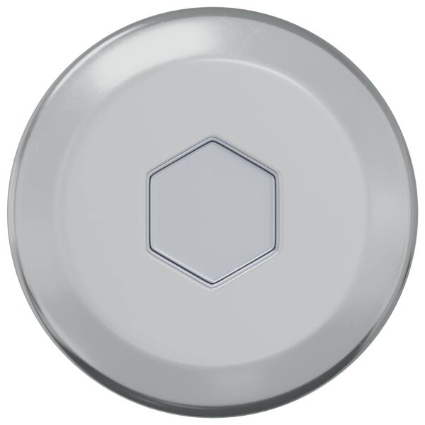 vidaXL Skrutka 2 pcs Strieborn&aacute; 8 x 25 mm Oceľ