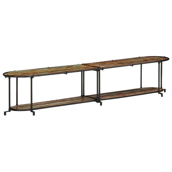 vidaXL TV skrinka 200x42x40 cm, recyklovan&yacute; mas&iacute;v