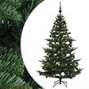 vidaXL Umel&yacute; vianočn&yacute; stromček s vianočn&yacute;mi guľami 210 cm 300 LED