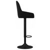 vidaXL Barov&eacute; stoličky 2 ks čierne zamatov&eacute;