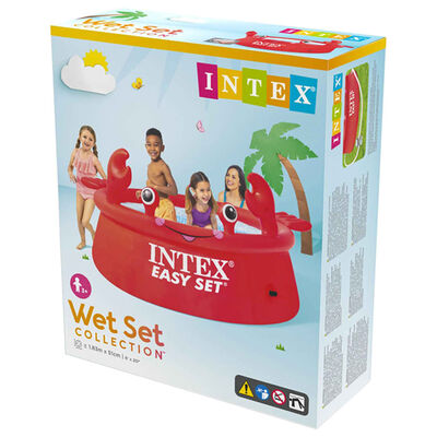 INTEX Nafukovací bazén šťastný krab Easy Set 183x51 cm