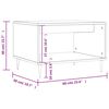 vidaXL Konferenčný stolík dub sonoma 60x50x40 cm kompozitné drevo