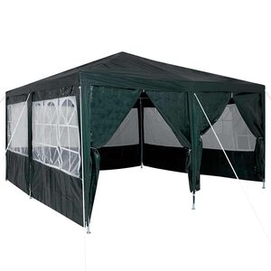vidaXL P&aacute;rty stan Zelen&aacute; 400 x 400 x 266 cm Polyetyl&eacute;n