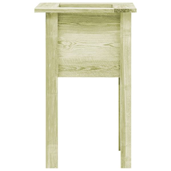 vidaXL Vyv&yacute;&scaron;en&yacute; z&aacute;hradn&yacute; z&aacute;hon, nohy 50x50x80 cm, impregnovan&eacute; rezivo