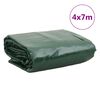 vidaXL Celta, zelen&aacute; 4x7 m 650 g/m&sup2;