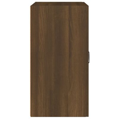 vidaXL Nástenná skrinka, hnedý dub 60x31x60 cm, kompozitné drevo
