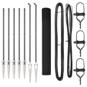 vidaXL Stĺp na plot. Siv&aacute;