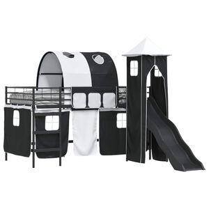 vidaXL Čierna 99,5 x 200 cm