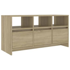 vidaXL TV skrinka, dub sonoma 102x37,5x52,5 cm, kompozitn&eacute; drevo