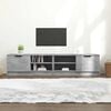 vidaXL TV stol&iacute;ky 2 ks bet&oacute;novosiv&eacute; 80x35x36,5 cm spracovan&eacute; drevo