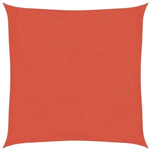 vidaXL Tieniaca plachta 160 g/m&sup2; &scaron;tvorec terakotov&aacute; 2,5x2,5 m HDPE