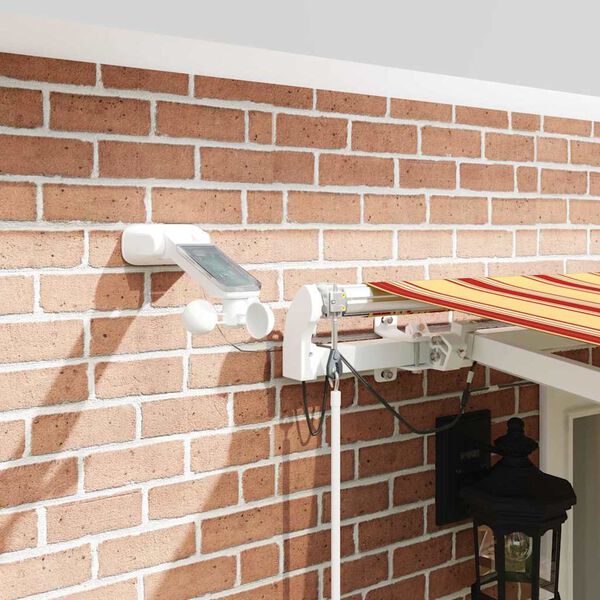 vidaXL Zatemniteľn&aacute; mark&iacute;za Žlt&aacute; a oranžov&aacute; 500 &times; 300 cm