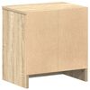 vidaXL Nočn&yacute; stol&iacute;k s z&aacute;suvkou dub sonoma 39x28x41 cm