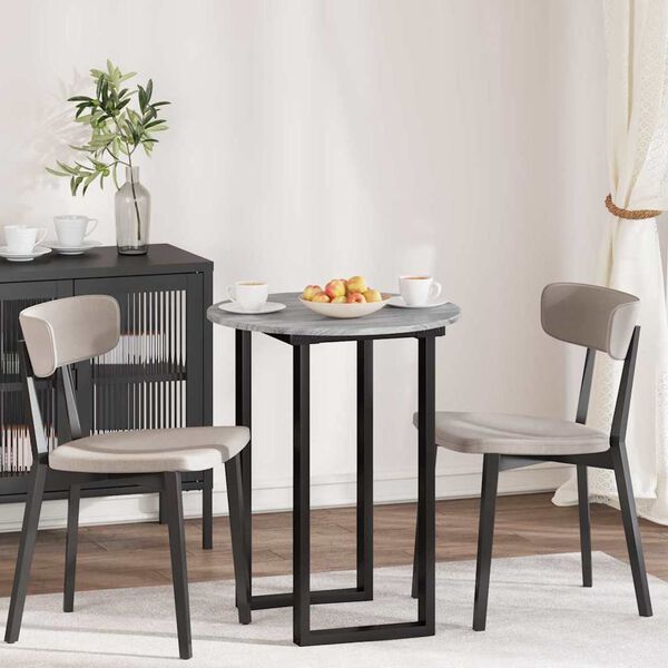 vidaXL Vrchn&aacute; doska Siv&yacute; dub sonoma 60 x 60 x 1,5 cm Kompozitn&eacute; drevo