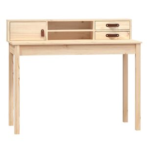 vidaXL P&iacute;sac&iacute; st&ocirc;l 110x50x93 cm mas&iacute;vne borovicov&eacute; drevo