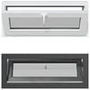 vidaXL Podkrovn&eacute; okno RISOR 100 x 40 cm PVC a sklo