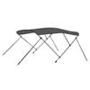 vidaXL Strie&scaron;ka Bimini s 3 obl&uacute;kmi, antracitov&aacute; 183x196x137 cm