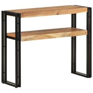 vidaXL Konzolov&yacute; stol&iacute;k 90x30x75 cm ak&aacute;ciov&yacute; mas&iacute;v