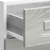 vidaXL Kuchynsk&aacute; spodn&aacute; skrinka Kalmar, siv&eacute; sonoma, kompozitn&eacute; drevo
