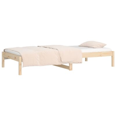 vidaXL Denná posteľ 90x200 cm borovicový masív
